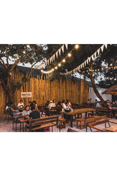 fullreyon 10 Metre, 20 Duy, 20 Adet 10 Watt Bahçe Aydınlatma - Resim 3