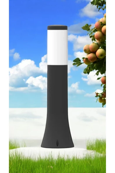 fullreyon 10 Watt Beyaz Işık, 54 Cm Bahçe Duvar, Çim, Yürüyüş Yolu Armatürü, Bahçe Aydınlatma Apliği, Armatür - 8