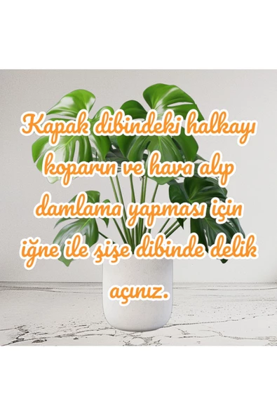 sumatic 15 Adet 5 Litre Su Şişesine Uyumlu Çiçek Ve Fidan Sulama Aparatı, Tatilde Çiçek Sular Aparat - 4