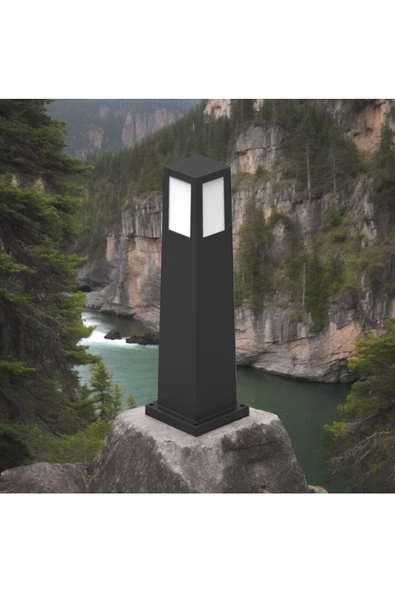 fullreyon 10 Watt Günışığı Ampullü, 50 Cm Set Üstü Aplik, Bahçe Duvar Armatürü, Çim, Çiçek, Bahçe Yolu Apliği - Resim 6