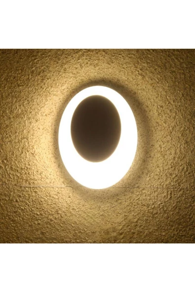 fullreyon Gün Işığı Ledli, 24 Watt Otel, Kafe, Pansiyon, Bahçe, Balkon, Salon, Teras, Kamelya Armatürü, Aplik - Resim 7