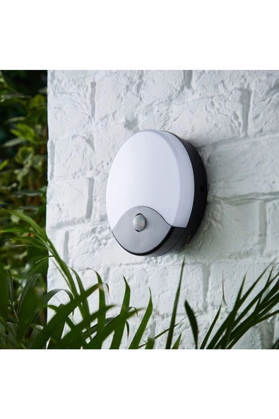 fullreyon Elektrik Bağlantısı İle Çalışır, 4000 Kelvin, Pır Sensörlü, 20 Watt İç ve Dış Mekan Aplik, Armatür - 3