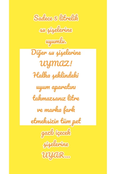 sumatic 15 Adet 5 Litre Su Şişesine Uyumlu Çiçek Ve Fidan Sulama Aparatı, Tatilde Çiçek Sular Aparat - 5