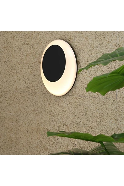 fullreyon 3000K Gün Işığı Ledli İç ve Dış Mekan, Balkon, Banyo, Teras, Kamelya, Veranda Apliği, Led Armatür - 5