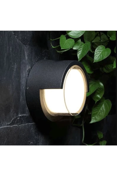 fullreyon Elektrikle Çalışır 6 Watt Günışığı Ledli Alüminyum Kasa Led Aplik  İç ve Dış Mekan Modern Armatür - Resim 5