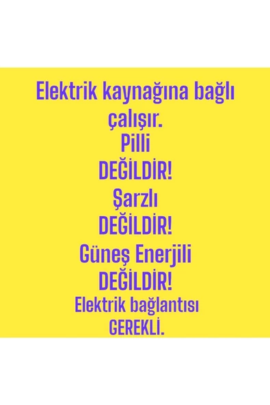 fullreyon 6 Adet 45 Cm Çapında 100 Watt Günışığı, Avize Görünümlü Led Ampul, Fabrika, Atölye, Kafe Bar Armatür - 4