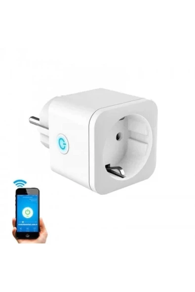 fullreyon 4 Adet Uzaktan Telefonla Kumanda Edilen Akıllı Priz, Unutkan Tembel Prizi Vesvese Giderici Wifi Priz - 6