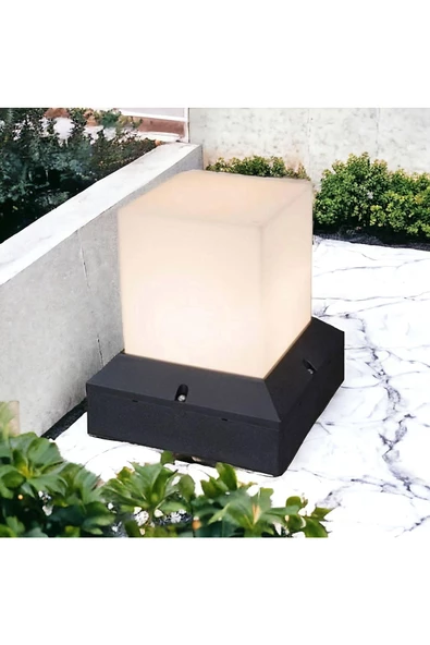 fullreyon 12 Adet Dekoratif Bahçe Armatürü, Bahçe Duvar Apliği, Dış Mekan Armatür, Teras, Kamelya Armatürü - Resim 5