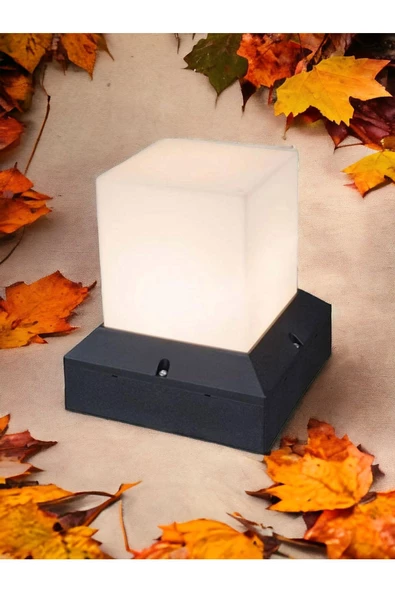 fullreyon 12 Adet Dekoratif Bahçe Armatürü, Bahçe Duvar Apliği, Dış Mekan Armatür, Teras, Kamelya Armatürü - Resim 7