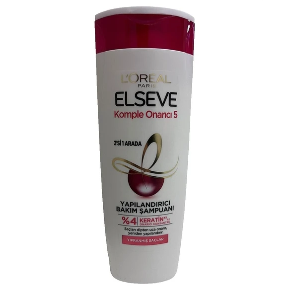 Elseve Komple Onarıcı Yapılandırıcı Bakım Şampuanı 360ml ürün görseli