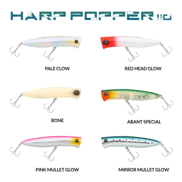 Hanfish Harp Popper 11cm 28gr Su Üstü Popper Yem