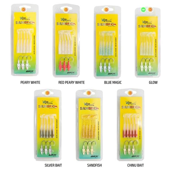 Hanfish Sandeel 8cm 5,2gr LRF Silikon Yem ürün görseli