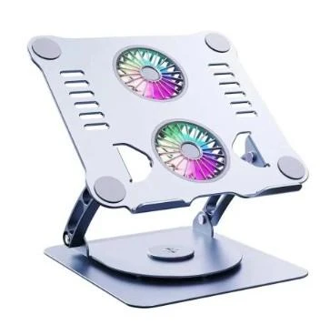 Çift Fanlı Dizüstü Bilgisayar Soğutma Standı Güçlü Soğutma Performanslı Notebook Soğutucu Stand Pro ürün görseli 1