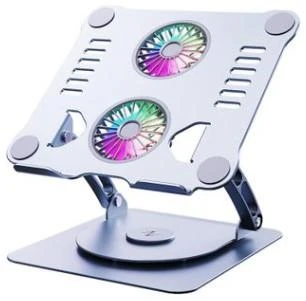 Çift Fanlı Dizüstü Bilgisayar Soğutma Standı Güçlü Soğutma Performanslı Notebook Soğutucu Stand Pro - Resim 3