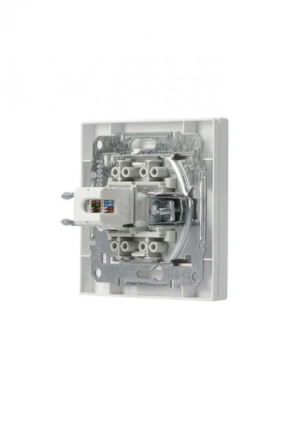 Schneider Asfora Beyaz 1*RJ45 Data Priz - Çerçeveli - 3