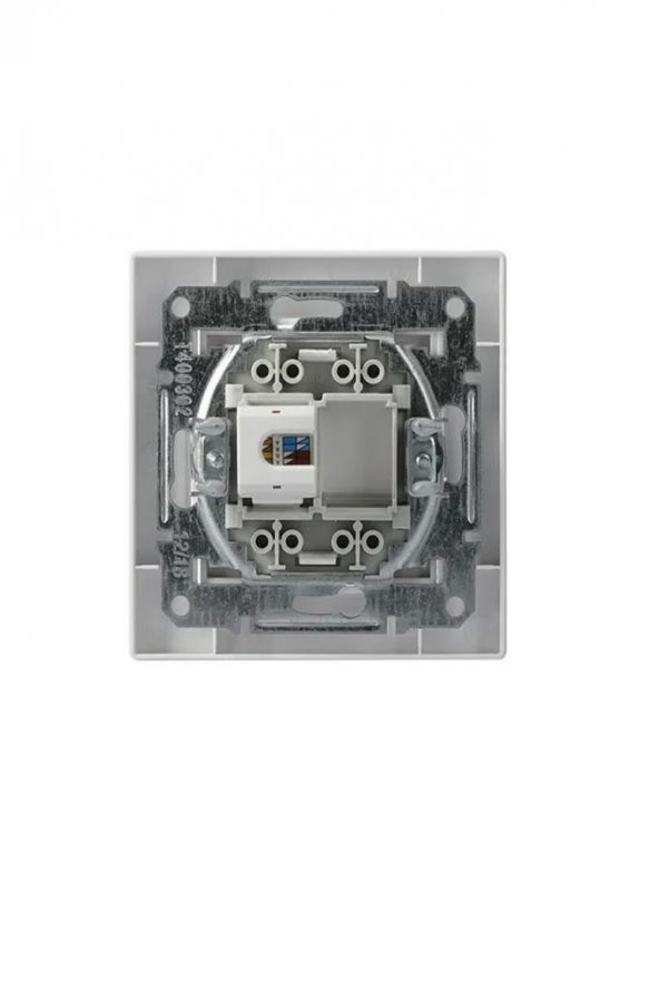 Schneider Asfora Beyaz 1*RJ45 Data Priz - Çerçeveli - 4