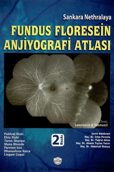 Fundus Floresein Anjiyografi Atlası ürün görseli 1
