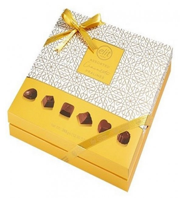 Elit Karışık Special Hediyelik Kutuda  Çikolata 365 Gr Sarı Kutu