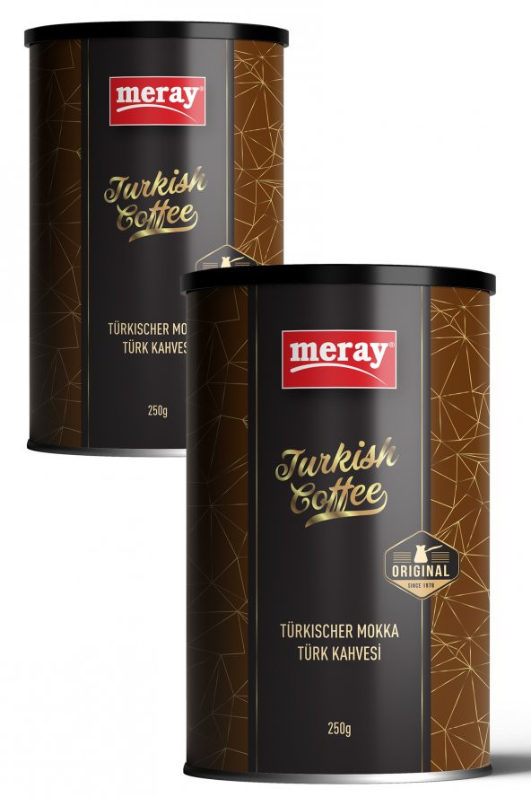 Meray Türk Kahvesi 250 Gr X 2 Kutu