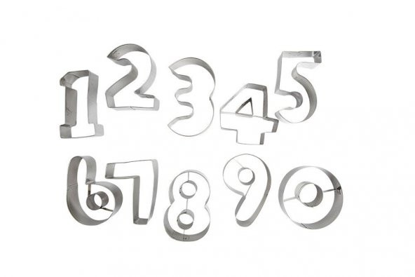 Porland Soft Numbers Kurabiye Kalıbı