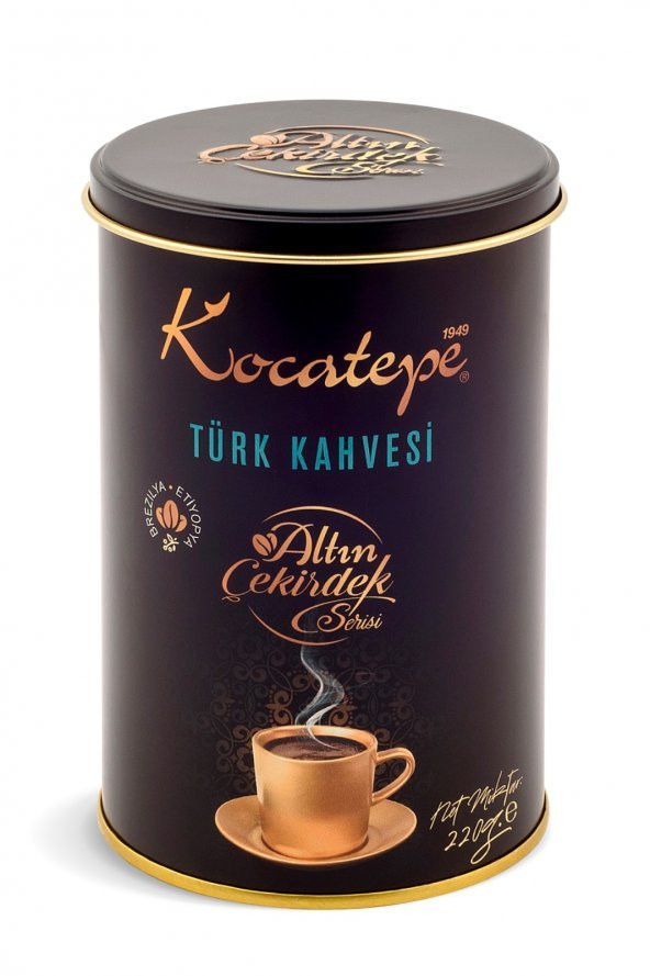 Kocatepe Altın Cekirdek Serisi Turk Kahvesi 220 gr