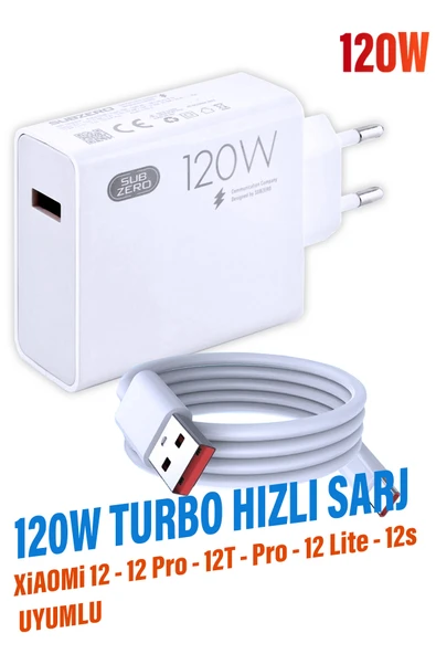 POCO F4 - POCO F4 GT Turbo Hızlı Şarj Aleti 120W Type-C HIZLI Şarj ve Kablosu - Resim 5
