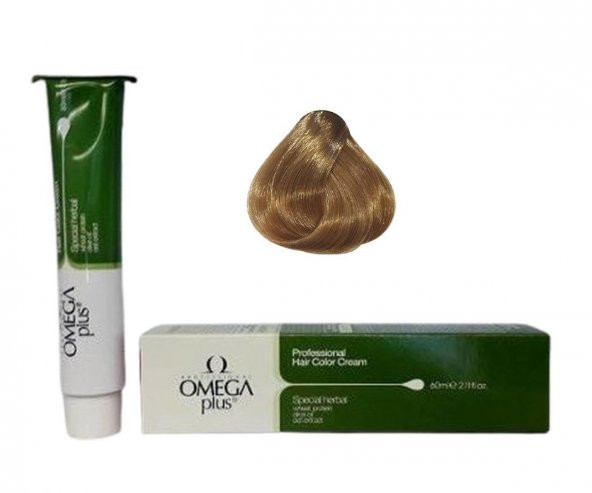 Omega Plus Color Professional Hair Color Cream 60 ml 8/3 Bal Köpüğü