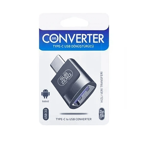 Telefon Type-C Çevirici USB 3.0 Hızlı OTG Veri Aktarıcı Type C Dönüştürücü - Resim 7