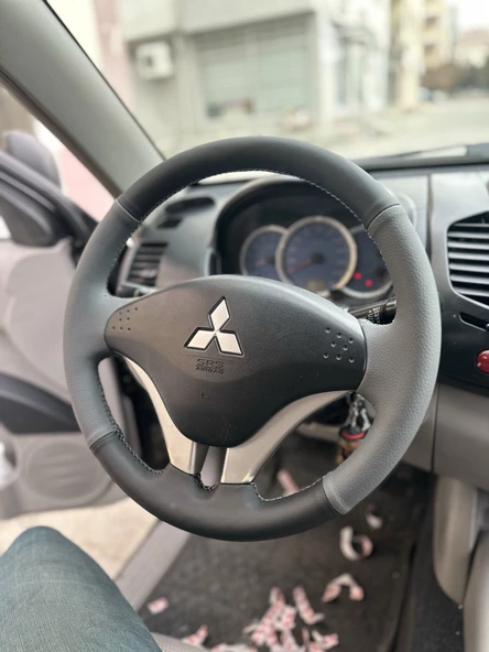 Mitsubishi L200 Araca Özel Dikmeli Direksiyon Kılıfı - Resim 2