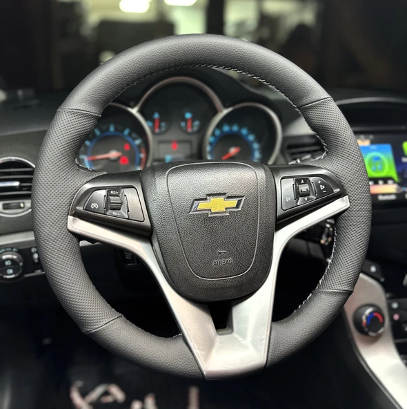 Chevrolet Cruze 2009-2014 Uyumlu Araca Özel Direksiyon Kılıfı (Açıklamayı Okuyunuz) - Resim 3