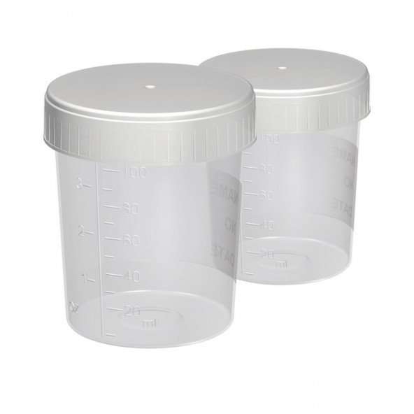 İDRAR NUMUNE KABI 50 ADET 100 ML