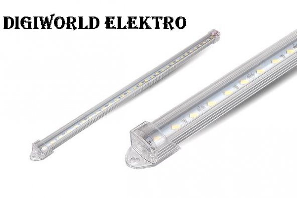 5630 5730 BarLed Çubuk Led 1Mt 72 Led GünIşığı/Kasalı 12 Volt