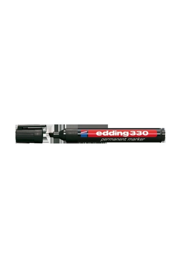 Edding Siyah Permanent Markör Kalemi 10 Lu Ed33001 (1 Paket 10 Adet)