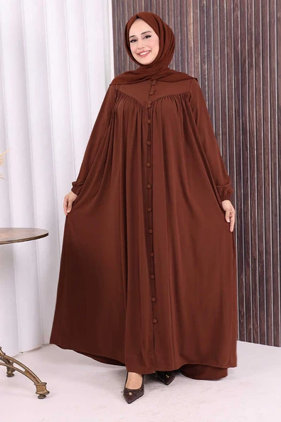 Robalı Britli Ferace 6022 Kahverengi ürün görseli