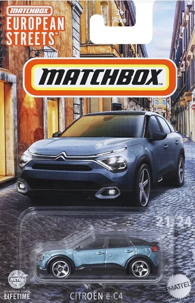 Matchbox European Streets CiTROEN e-C4 - HVV42