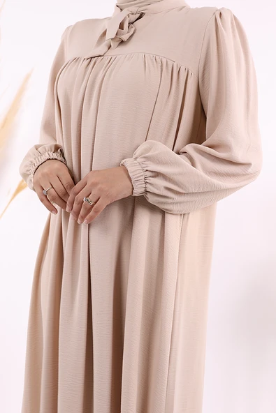 Bebekli Anne Elbisesi 3896 Taş - Resim 5