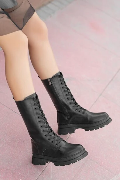 Kocamanlar Uzun Postal Kadın Çizme - Resim 10