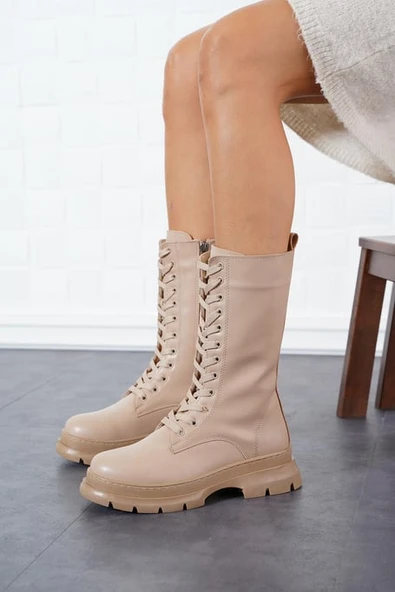 Kocamanlar Uzun Postal Kadın Çizme - Resim 6