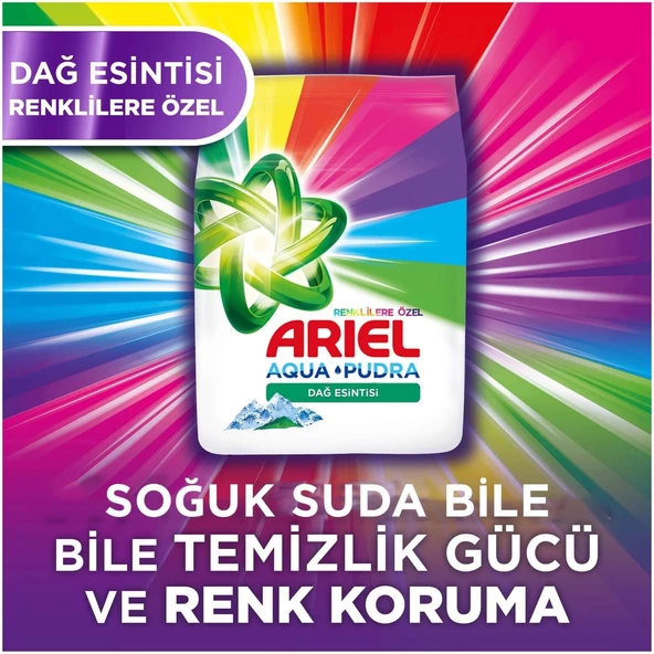 Ariel Dağ Esintisi Renkliler 5 kg Toz Deterjan - 3