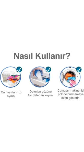 Alo Kar Çiçeği Beyazlar ve Renkliler için 6 kg Toz Deterjan - 5