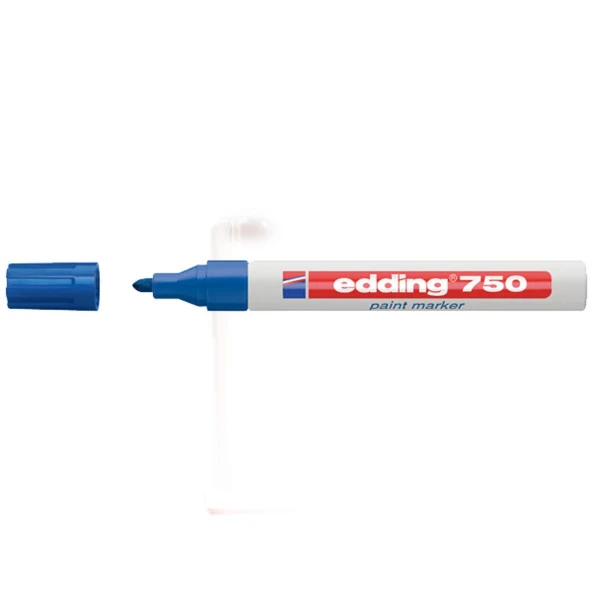 Edding 750 Paint Marker Mavi (1 Adet)