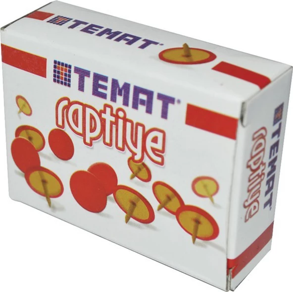 Temat 20008 Raptiye Kırmızı