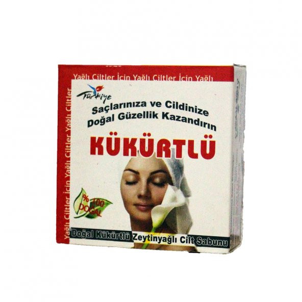Kükürtlü Zeytinyağlı Cilt Sabunu 100 Gr 2 Adet