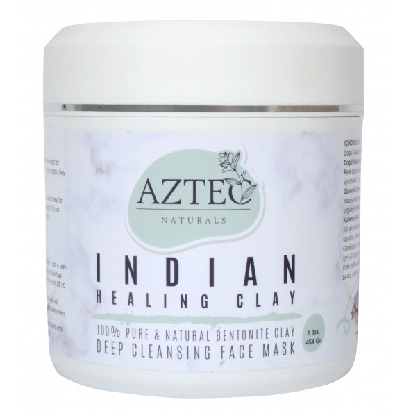 Aztec Naturals Indian Healing Clay Kil Maskesi 454 gr.