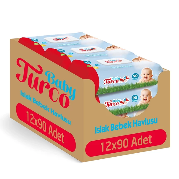 Baby Turco Islak Havlu 12x90 (1080 Yaprak) - 2