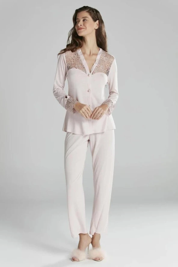 Pierre Cardin 5625 Pudra  Penye 6 Lı Bayan Çeyiz Seti - Resim 7