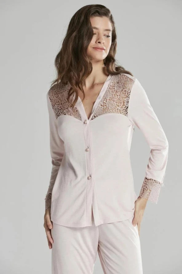 Pierre Cardin 5625 Pudra  Penye 6 Lı Bayan Çeyiz Seti - Resim 9