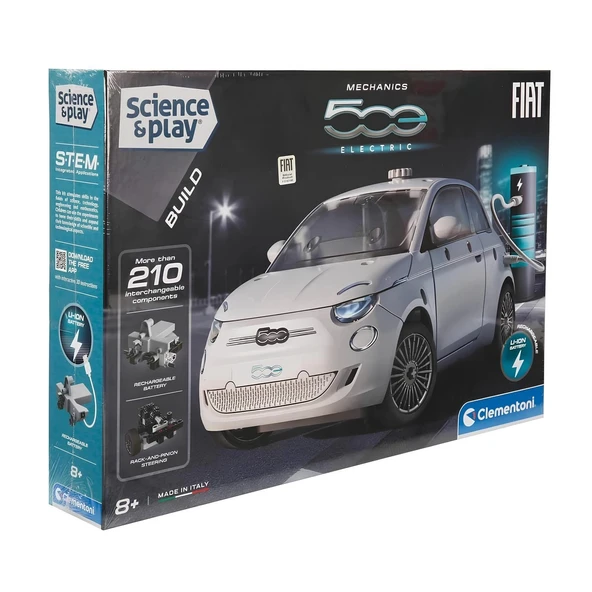 Bilim ve Oyun Mechanics Fiat 500e Elektrikli Araba - 8