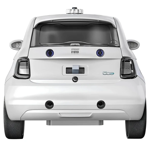Bilim ve Oyun Mechanics Fiat 500e Elektrikli Araba - 4