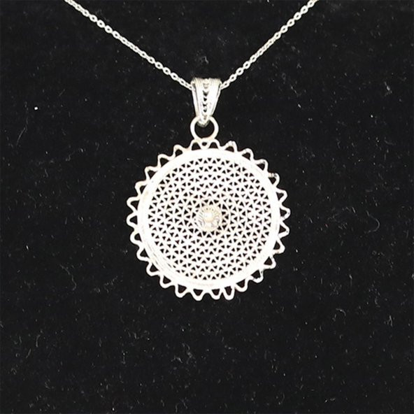 GÜMÜŞ KOLYE UCU-4291 - 2